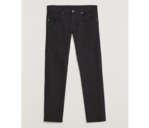 Jay Solid Stretch 5-Pocket Pants Black