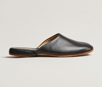 Mule Calf Home Slipper Black