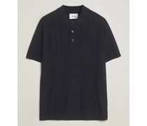 Thor Stricked Polo Navy Blue