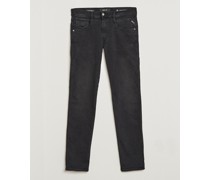Anbass Hyperflex Re-Used Jeans Washed Black
