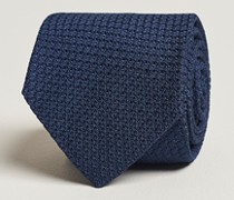 Silk Grenadine 8 cm Krawatte Napoli Blue