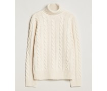 Woll Structured Stricked Pullover Andover Cream