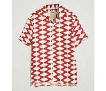 Viscose Resort Kurzarm Hemd Big Lauda