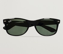 New Wayfarer Sonnenbrille Black/Crystal Green