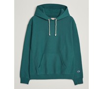 Reverse Weave Soft Fleece Hoodie June Bug