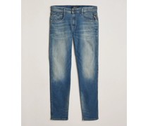 Anbass Hyperflex Dust Wash Jeans Medium Blue