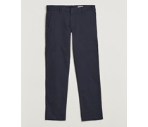 Theo Regular Fit Stretch Chinohose Navy