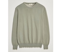 Soft Baumwoll Pullover Sage