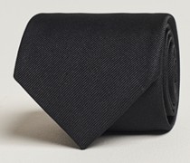 Plain Classic Krawatte 8 cm Black