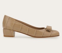 Pumps mit Vara Schleife Beige