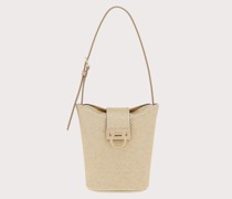 Trifolio Schultertasche Beige