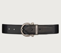 Reversible and adjustable Gancini belt