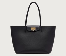 Tote Bag mit Gancini Detail