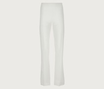 Gerade Hose mit Bügelfalte