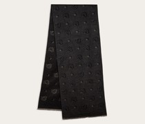 Schal aus Seidenjacquard