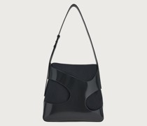 Schultertasche aus Canvas