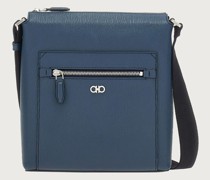 Gancini Schultertasche Mitternachts/Schwarz