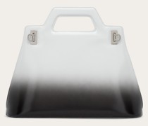Handtasche Wanda East West mit Nuancierungen Weiß/