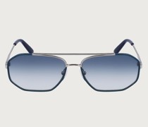 Sonnenbrillen Silber/Oktan
