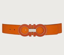 Reversible and adjustable Gancini belt