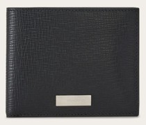 Brieftasche mit Plakette und Signatur