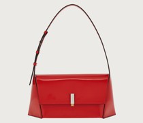 Geometrische Schultertasche Feuer