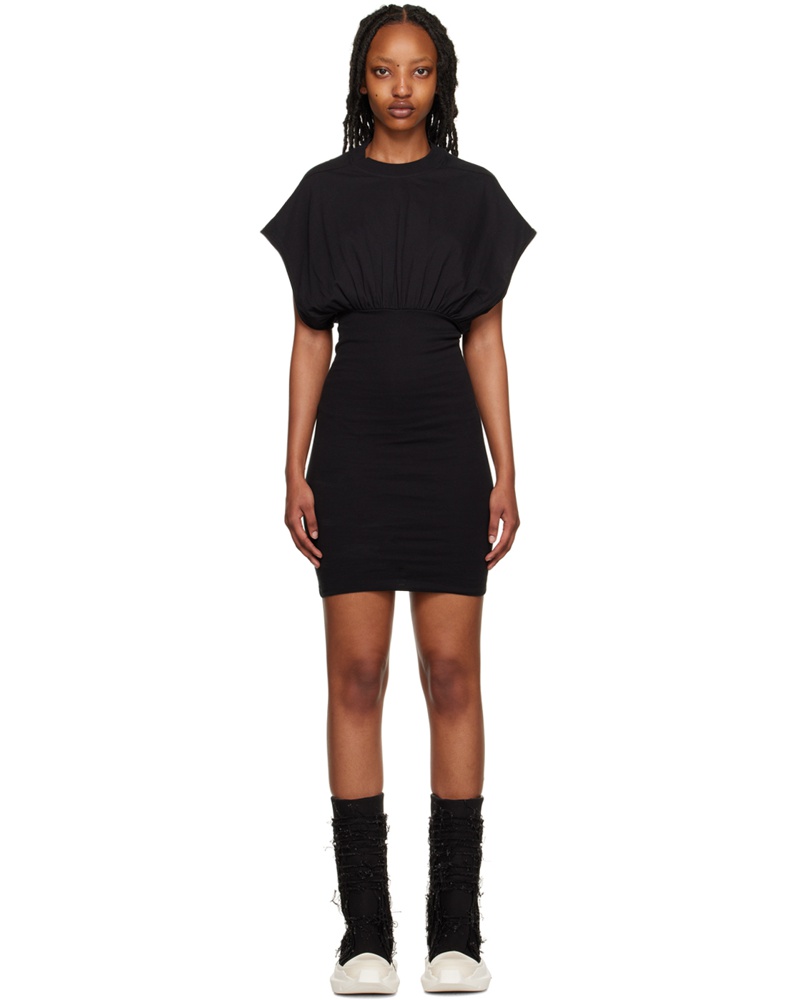 DRKSHDW by Rick Owens Damen Black Tommy Minidress