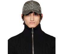 Black Monogram Cap