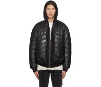 Black Dear Leather Jacket
