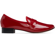Red Michael Loafers