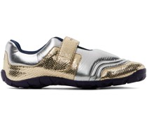 Silver & Gold Jewel Sneakers
