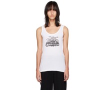 White Mushroom Tank Top