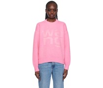 Pink Embossed Sweater