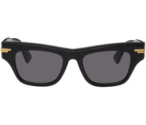 Black Mitre Cat-Eye Sunglasses