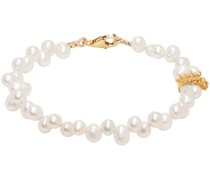 White & Gold 'The Calliope' Bracelet