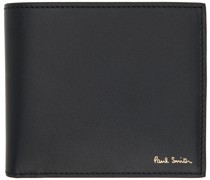Black Striped Interior Wallet