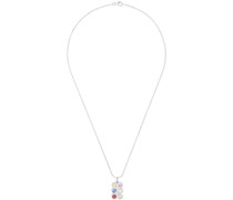 Silver Flowers Grow Together Necklace
