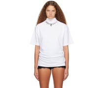 White Emerald Necklace T-Shirt