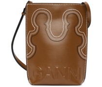 Brown Small Western Crossbody Bag