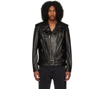 Black 519 Leather Jacket