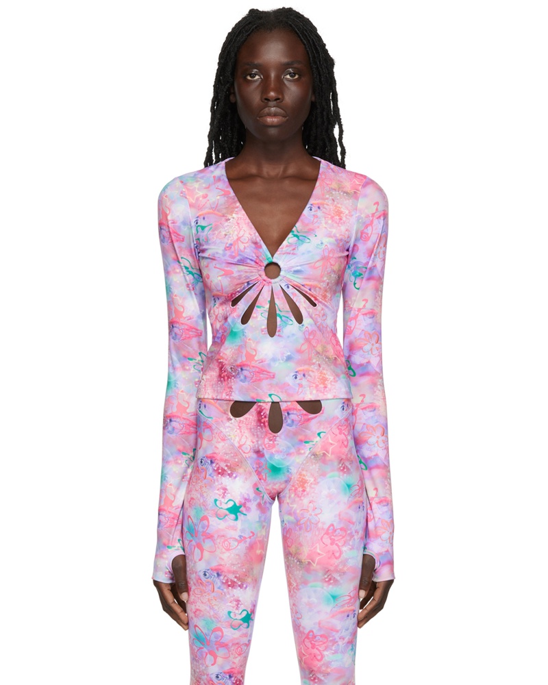 Collina Strada Damen SSENSE Exclusive Pink Top