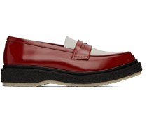 Red & White Type 5 Loafers
