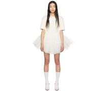 Off-White Patchwork Dress