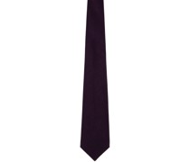 Purple Cotton Tie