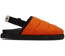 Orange Namer Slippers