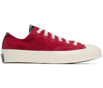 Black & Red Chuck 70 OX Sneakers