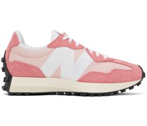 Pink & White 327 Sneakers