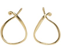 Gold Vinea Hang Ear Cuffs