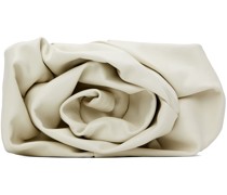 Off-White Rose Clutch