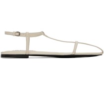 Off-White Flat Sandals